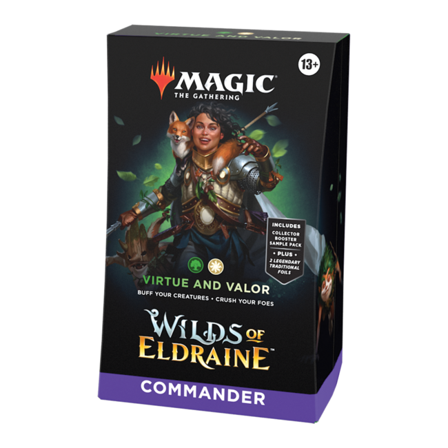 MTG - Wilds of Eldraine Commander Deck Virtue and Valor