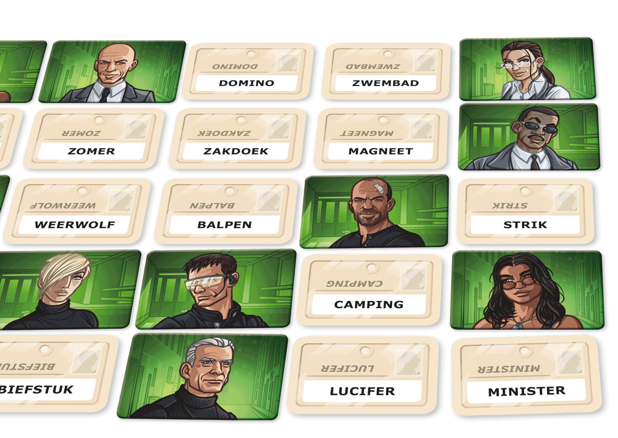 Codenames Duet NL - Demo-Spel