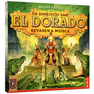 999 Games De Zoektocht naar El Dorado: Gevaren  & Muisca Uitbreiding