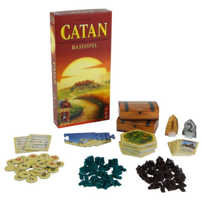 Kolonisten Van Catan Uitbreiding 56 Spelers DemoSpel