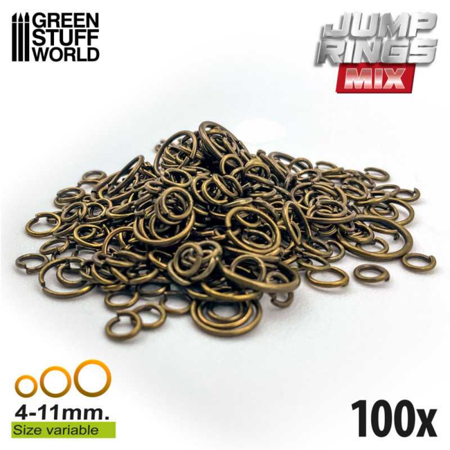 GSW Jumplink Rings Mix