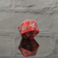 Dakota Irish - Metal Polydice - Red Dragon Scale metal dice