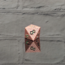 Dakota Irish - Metal Polydice - Copper Dragon Scale metal dice