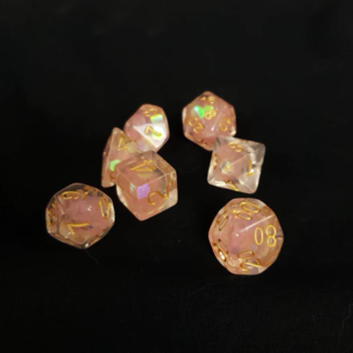 Dakota Irish Dakota Irish Polydice - Peachy Pink Pearls