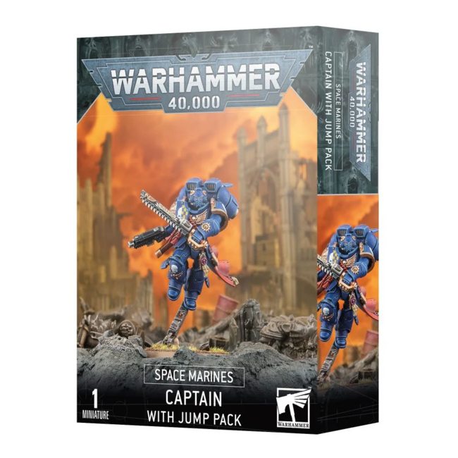 SPACE MARINES: CAPTAIN WITH JUMP PACK