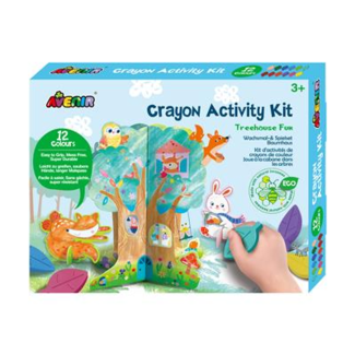 Avenir Crayon Activity Kit: PLEZIER IN DE BOOMHUT
