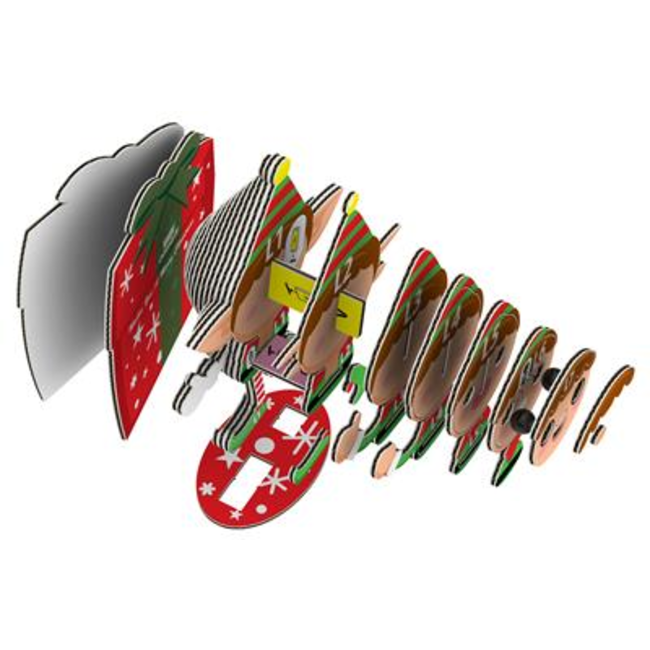 Eugy 3D Model: KERST ELF