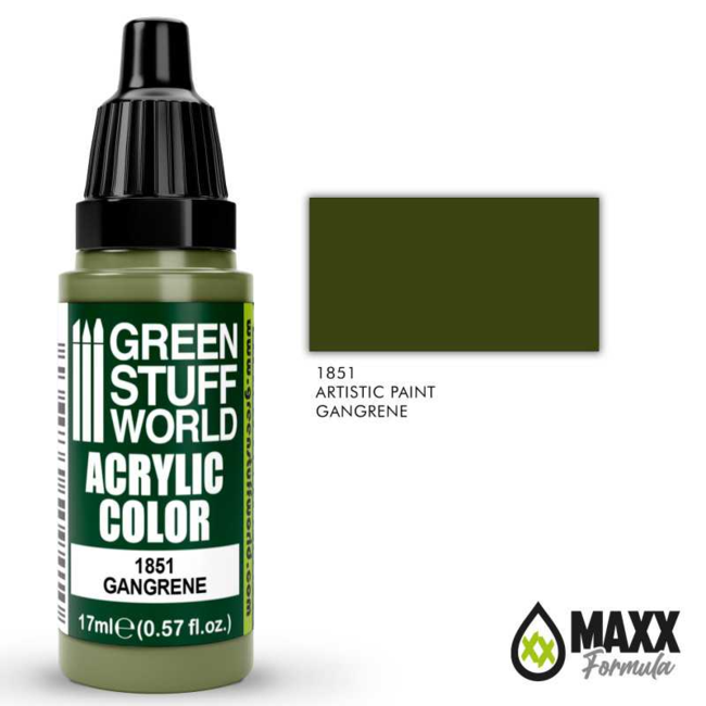 Acrylic Color Gangrene