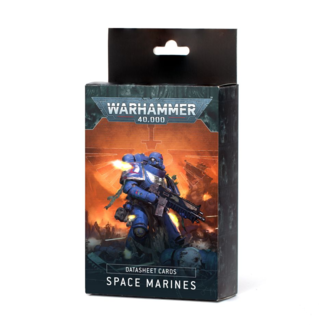 Games Workshop DATASHEET CARDS: SPACE MARINES (ENGLISH)