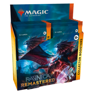 Wizards of the Coast MTG - Ravnica Remastered Collector's Booster Display (12 Packs) - EN