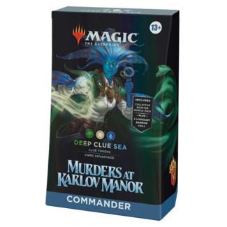 Wizards of the Coast MTG - Murders at Karlov Manor Commander Deck - Deep Clue Sea