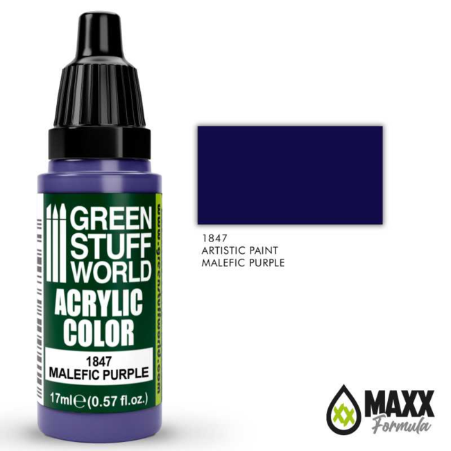 Acrylic Color Malefic Purple