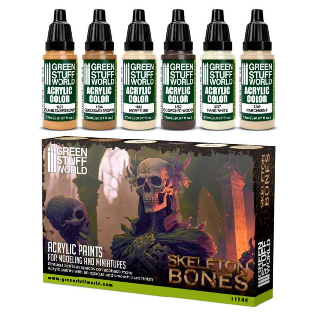 Paint Set - Bones