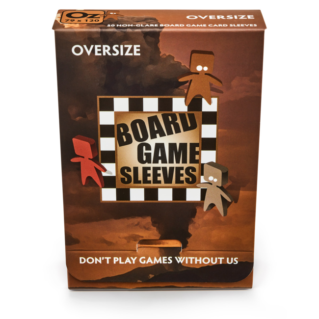 Sleeves Non-Glare Board Game - Oversize (79x120mm) - 50pcs