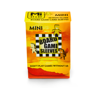 Board Game Sleeves Sleeves Non-Glare Board Game - Mini (41x63mm) - 50pcs