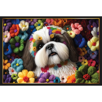 Piece of Mind Shih Tzu tuin - Puzzel 1000 stukjes