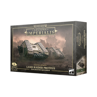 Games Workshop LEGIONS IMPERIALIS: LAND RAIDER PROTEUS EXPLORATOR SQUADRON