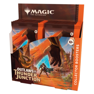 Wizards of the Coast MTG - Outlaws of Thunder Junction Collector Booster Display (12 Packs)