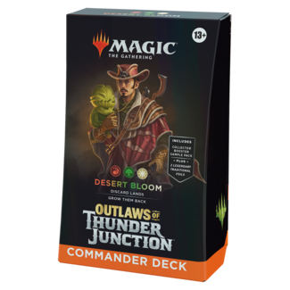 Wizards of the Coast MTG - Outlaws of Thunder Junction Commander Deck - Desert Bloom