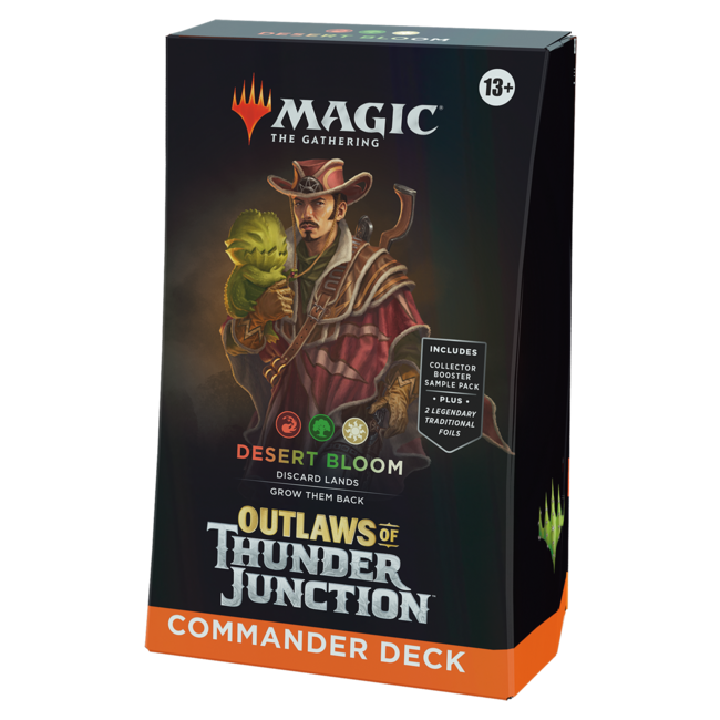 MTG - Outlaws of Thunder Junction Commander Deck - Desert Bloom