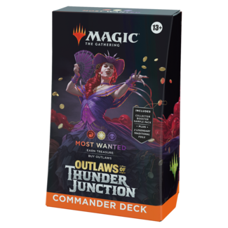 Wizards of the Coast MTG - Outlaws of Thunder Junction Commander Deck - Most Wanted