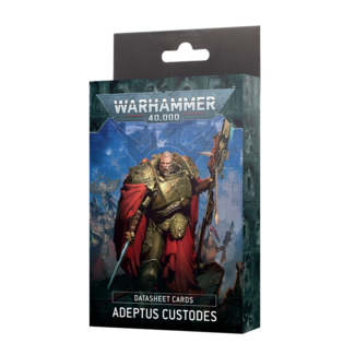 Games Workshop DATASHEET CARDS: ADEPTUS CUSTODES