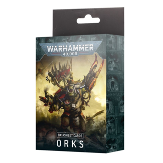 Games Workshop DATASHEET CARDS: ORKS