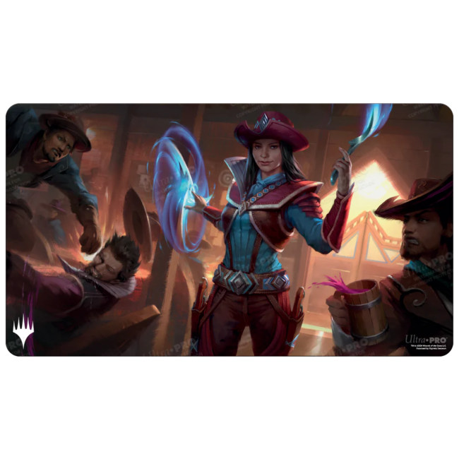 Outlaws of Thunder Junction Stella Lee, Wild Card - Standard Gaming Playmat for Magic: The Gathering