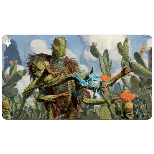 Outlaws of Thunder Junction Bristly Bill, Spine Sower - Standard Gaming Playmat for Magic: The Gathering