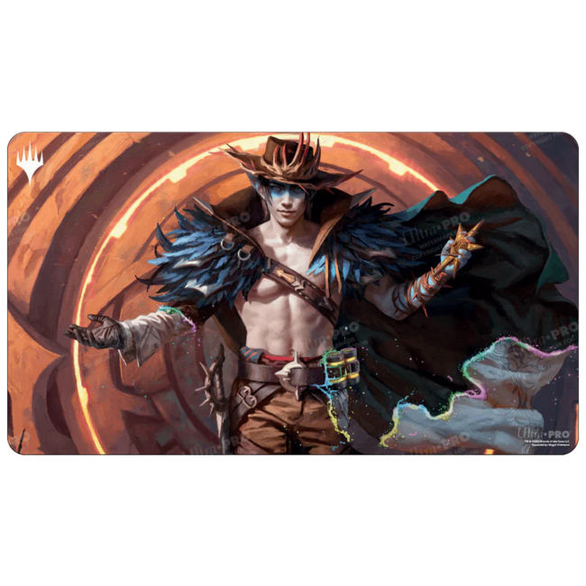 Outlaws of Thunder Junction Oko, The Ringleader - Standard Gaming Playmat Key Art for Magic: The Gathering