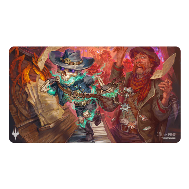 Outlaws of Thunder Junction Tinybones, the Pickpocket - Key Art Standard Gaming Playmat for Magic: The Gathering