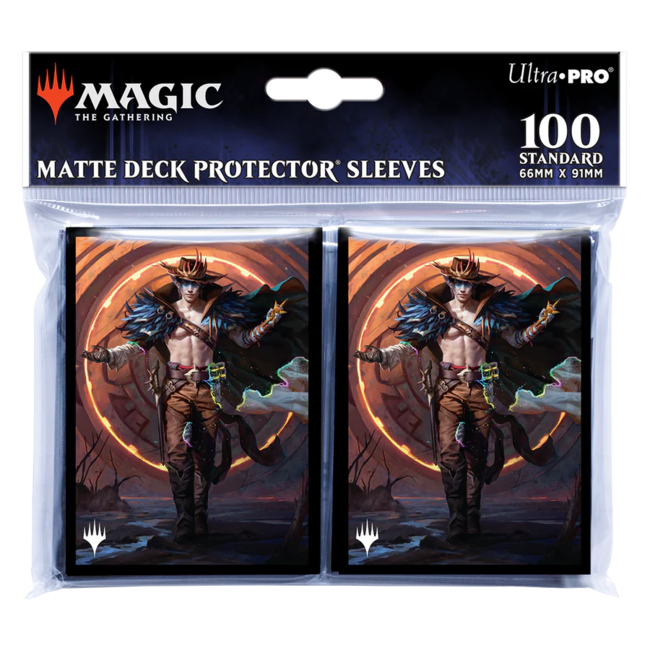 Outlaws of Thunder Junction Oko, the Ringleader Key Art - 100ct Deck Protector Sleeves for Magic: The Gathering