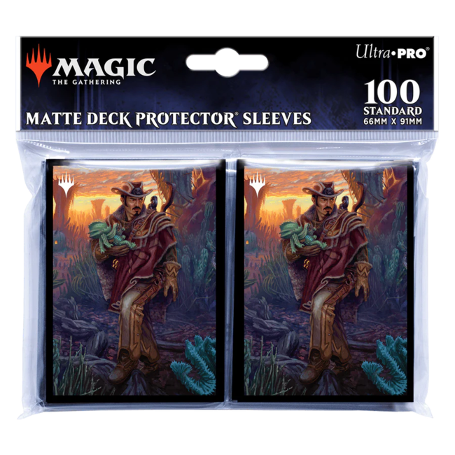 Outlaws of Thunder Junction Yuma, Proud Protector - 100ct Deck Protector Sleeves for Magic: The Gathering