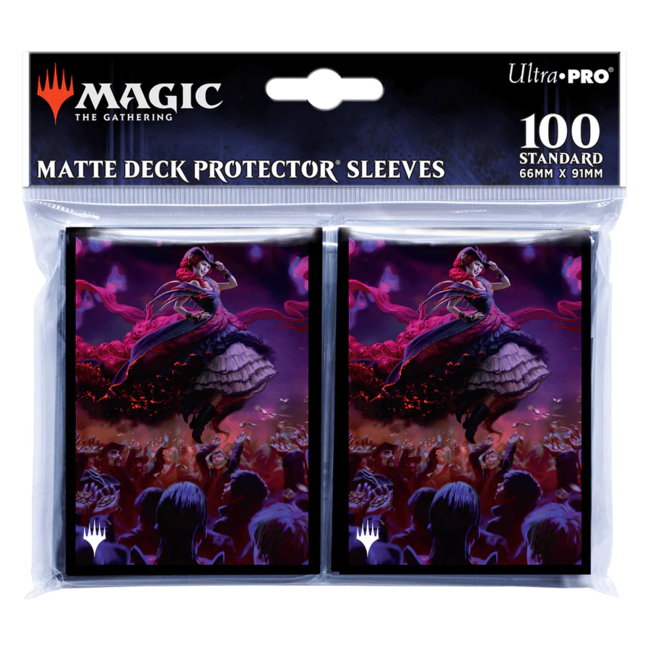 Outlaws of Thunder Junction Olivia, Opulent Outlaw - 100ct Deck Protector Sleeves for Magic: The Gathering