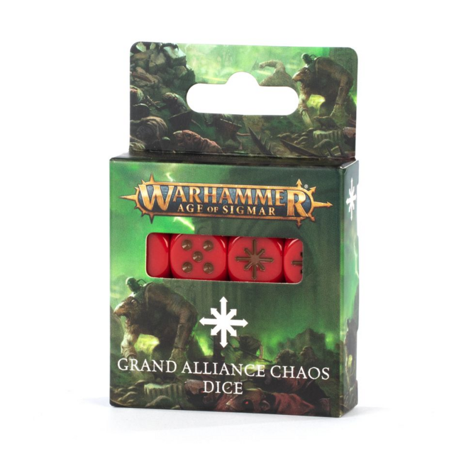 AGE OF SIGMAR: GRAND ALLIANCE CHAOS DICE