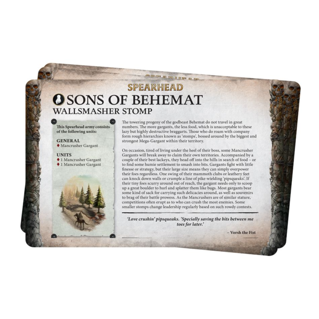 FACTION PACK: SONS OF BEHEMAT