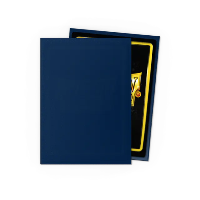 Midnight Blue - Matte Sleeves - Standard Size (100 Sleeves)