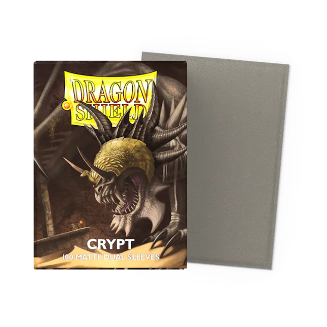 Crypt - Matte Dual Sleeves - Standard Size (100 Sleeves)