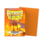 Orange - Matte Sleeves - Standard Size  (100 Sleeves)