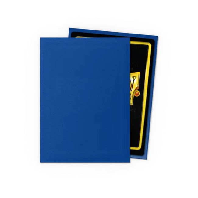 Blue - Matte Sleeves - Standard Size (100 Sleeves)
