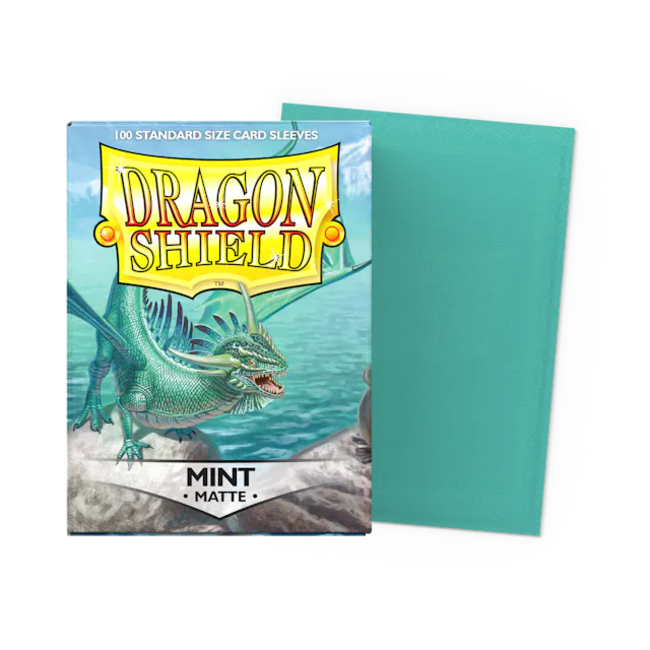 Mint - Matte Sleeves - Standard Size (100 Sleeves)