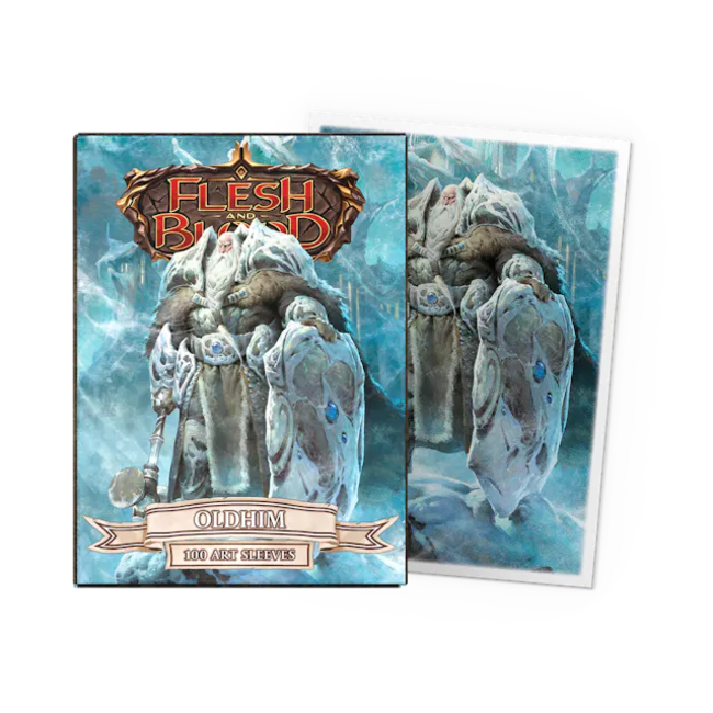 Flesh and Blood - Oldhim - Matte Art Sleeves - Standard Size (100 Sleeves)