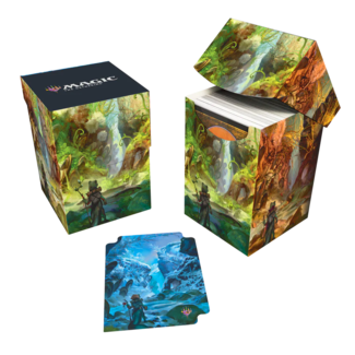 Ultra Pro Bloomburrow Season Lands: Swamp (Summer) - 100+ Deck Box