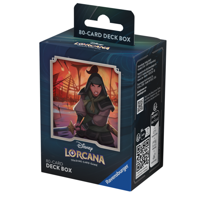 Disney Lorcana - Rise of the Floodborn - Deckbox Mulan