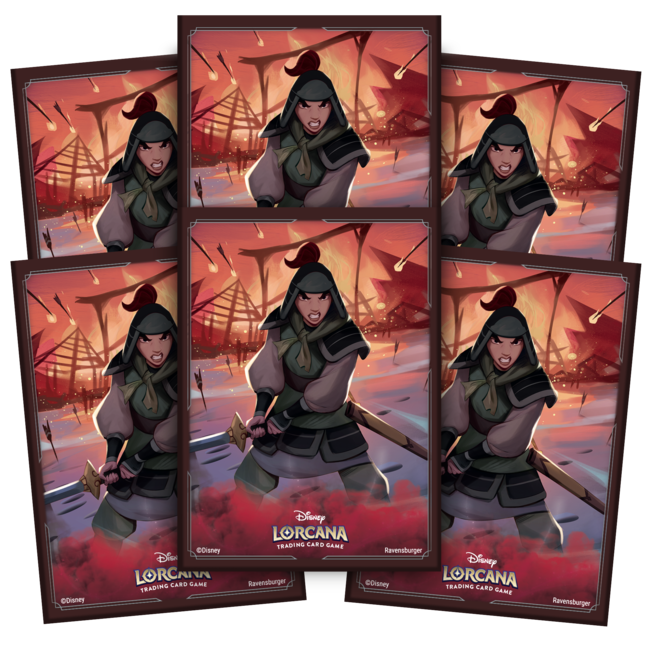 Disney Lorcana - Rise of the Floodborn - Sleeves Mulan (65pcs)