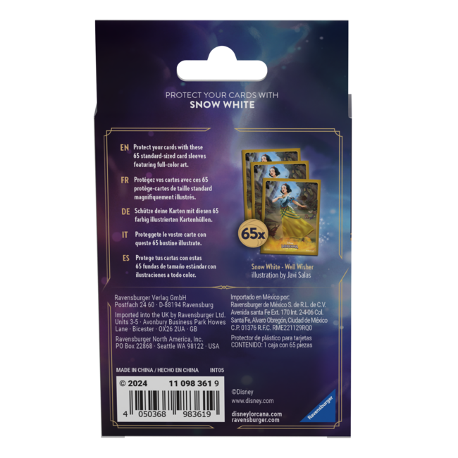 Disney Lorcana - Ursula's Return - Sleeves Snow White (65pcs)