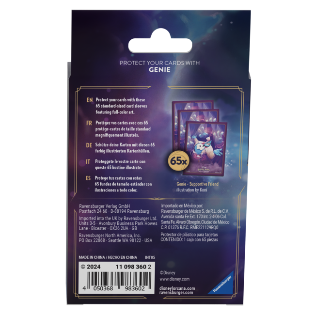 Disney Lorcana - Ursula's Return - Sleeves Genie (65pcs)