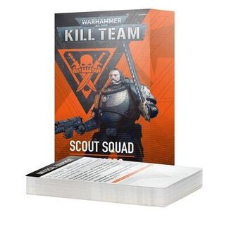 Games Workshop Kill team datacards: Scout Squad