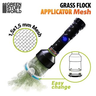 Green Stuff World Grass Flock Applicator - Small Mesh