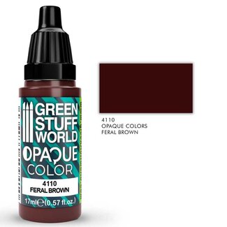 Green Stuff World Opaque Colors - Feral Brown